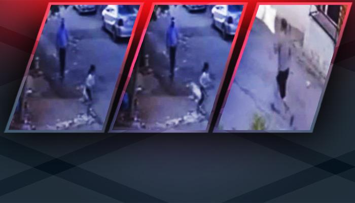 Küçücük kız çocuğunu kaçırmaya çalıştı, fark edilince topukladı