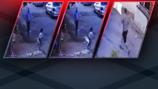 Küçücük kız çocuğunu kaçırmaya çalıştı, fark edilince topukladı! Gaziantep'te infial uyandıran anlar