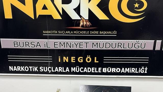 İnegöl’de uyuşturucu operasyonu