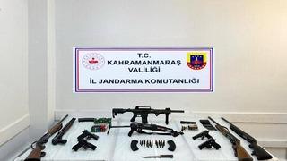 Kahramanmaraş’ta silah kaçakçılarına baskın: 2 tutuklama