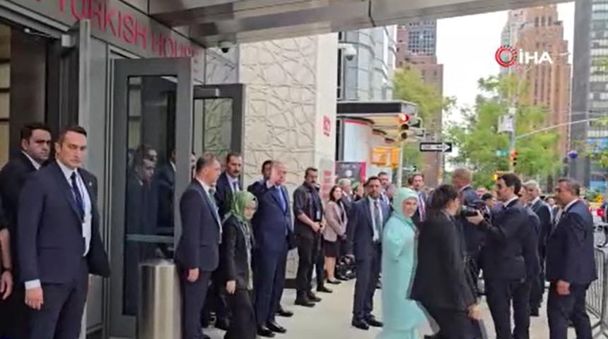 Cumhurbaşkanı Erdoğan, New York'taki temaslarını tamamladı