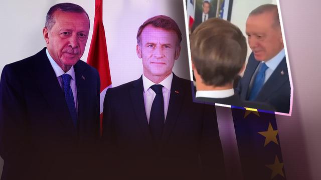 Erdoğan'ın esprili girişi damga vurdu! Macron ile dikkat çeken diyalog: İyi olduğu da oluyormuş