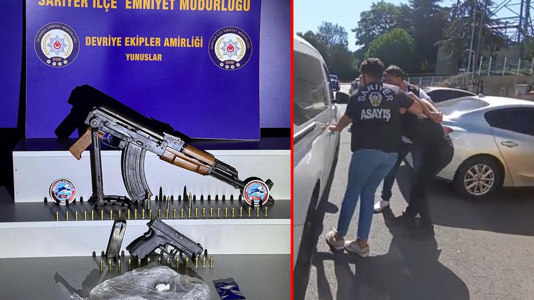 Gitar kılıfında kalaşnikofla İstanbul da yakalandı! Interpol peşindeydi… O anlar kamerada 5