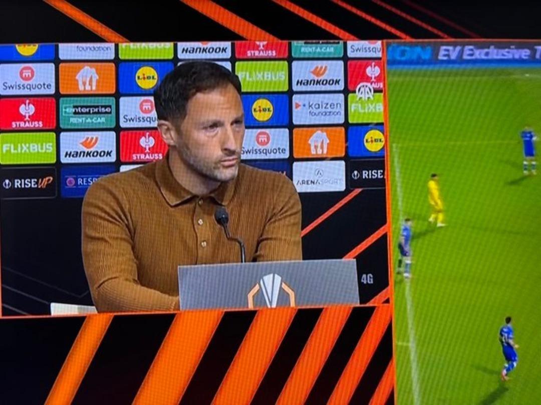 Fenerbahçe de teknik direktör Domenico Tedesco dan D.Zagreb maçı sonrası sert açıklamalar!   Her şeyi çalışamayız...   diyerek takımını eleştirdi! 1