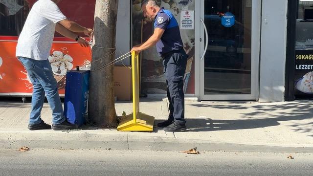 Avcılar da kaldırıma motosiklet park eden sürücülere bin 406 lira ceza 8