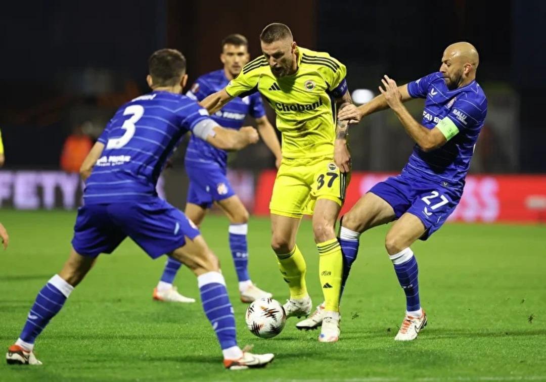 UEFA Avrupa Ligi nde Fenerbahçe Dinamo Zagreb e yenildi! Hırvat basını olay manşetler attı... "Türk çorbası...   4