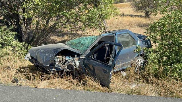 Afyonkarahisar'da otomobil takla attı! 3 yaralı