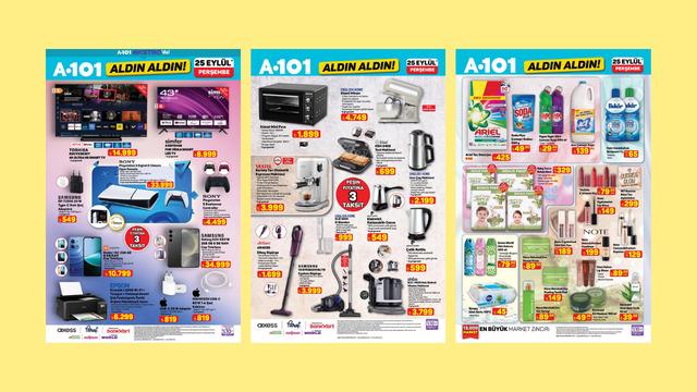 A101'e Sony Playstation 5 geliyor! İşte 25 Eylül 2025 A101 Aldın Aldın Kataloğu