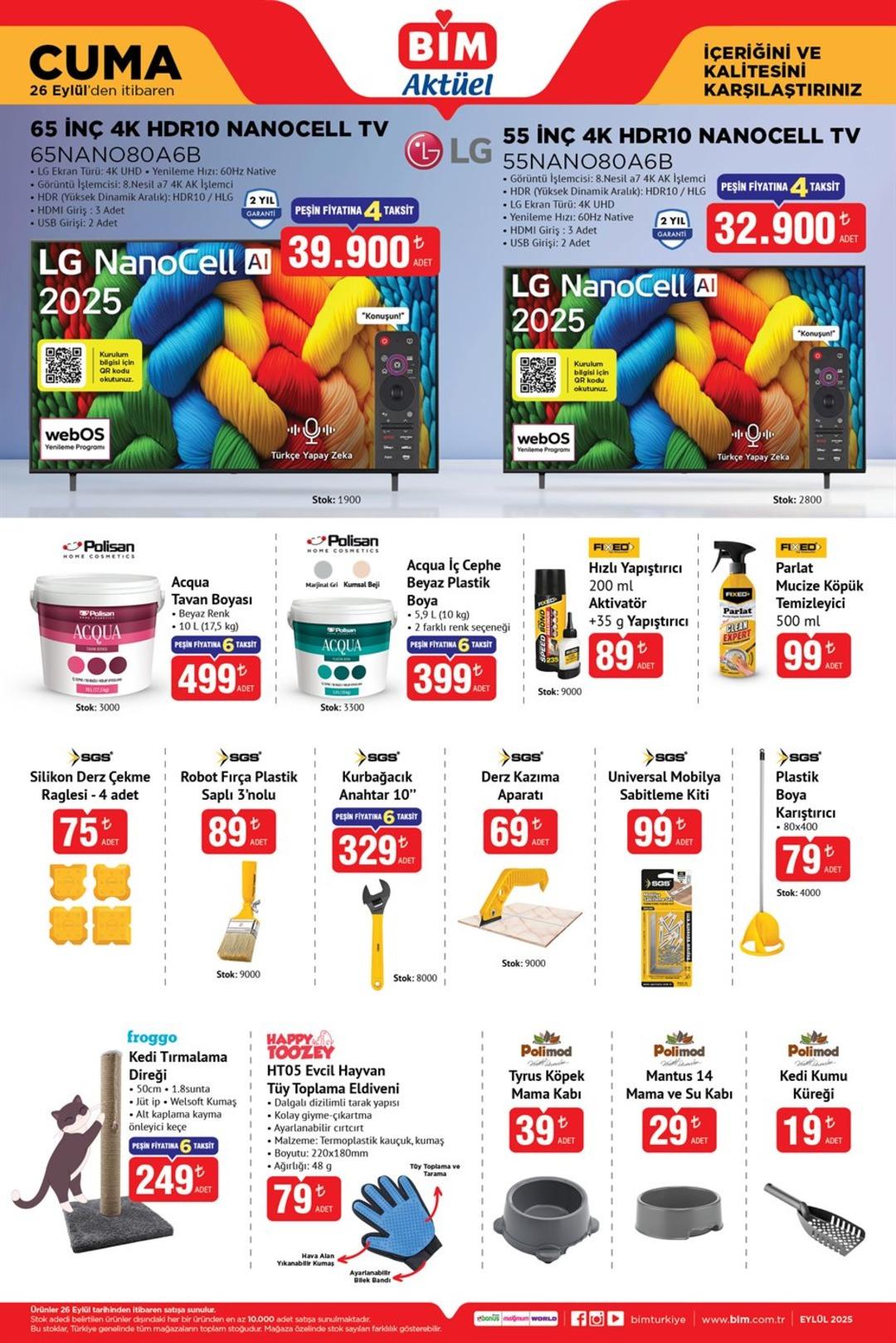 BİM e DeLonghi kahve makinesi geliyor! 26 Eylül 2025 BİM Aktüel Kataloğu burada 2