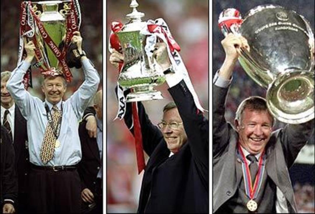 Bir futbol efsanesi Sir Alex Ferguson