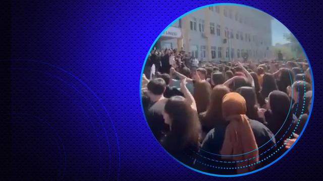 Lisede dikkat çeken eylem! O öğretmeni tekrar derste gören öğrenciler bahçeye indi: Okulda tacizci istemiyoruz