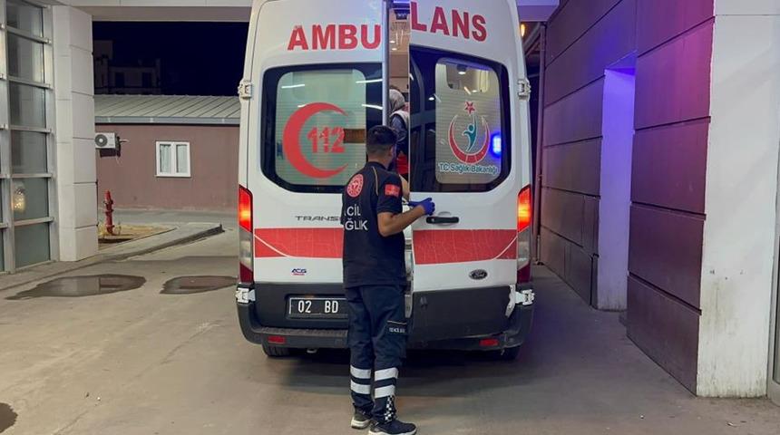 Yüksekten düşen işçi yaralandı