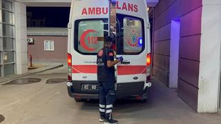 Yüksekten düşen işçi yaralandı