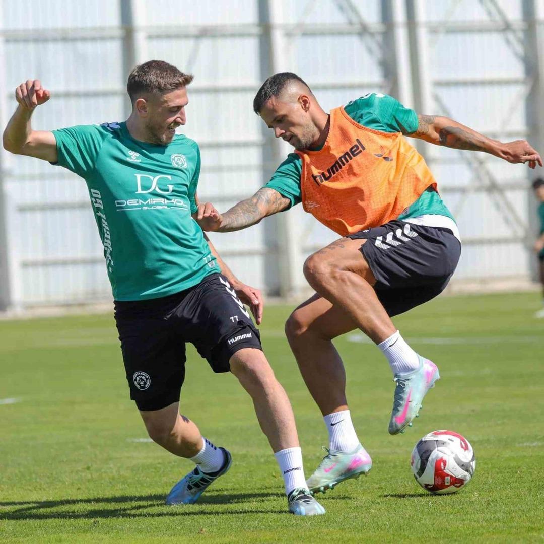 Konyaspor, RAMS Başakşehir maçının hazırlıklarını sürdürdü 2