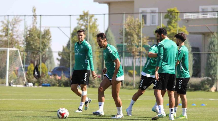 Konyaspor, RAMS Başakşehir maçının hazırlıklarını sürdürdü
