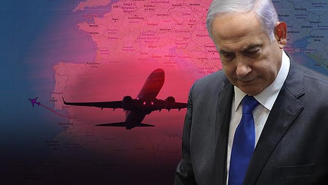 Kestirmeden gidemedi, rota saptı: Netanyahu'nun yakalanma korkusu radar haritasına yansıdı