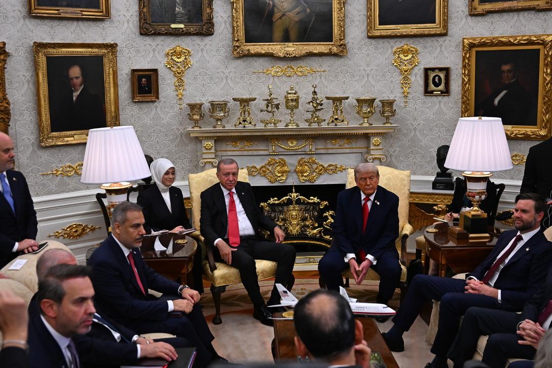 Beyaz Saray’da tarihi zirve! Cumhurbaşkanı Erdoğan ile ABD Başkanı Trump bir araya geldi: Görüşme 2 saat 18 dakika sürdü 1