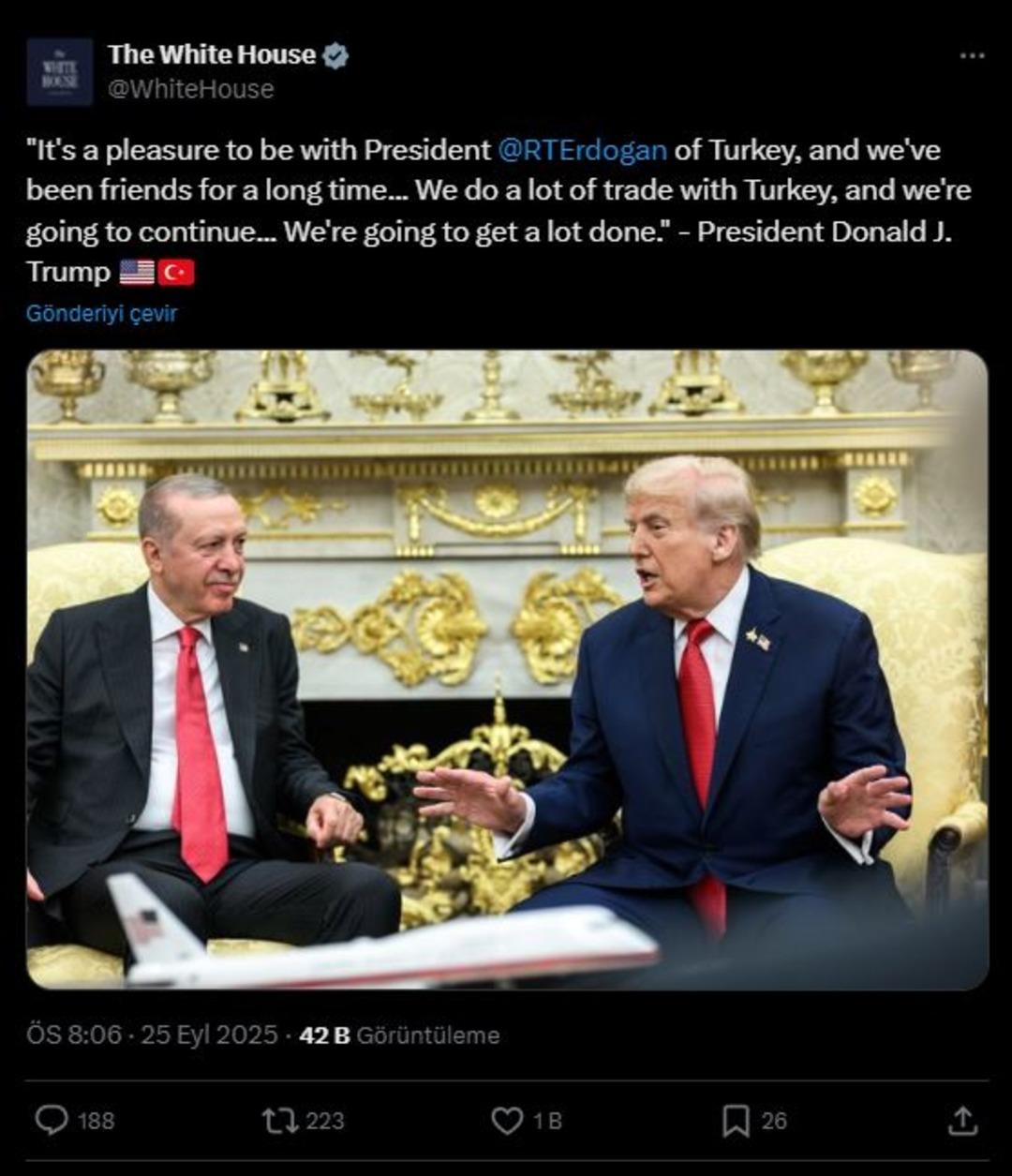 Beyaz Saray’da tarihi zirve! Cumhurbaşkanı Erdoğan ile ABD Başkanı Trump bir araya geldi: Görüşme 2 saat 18 dakika sürdü 4
