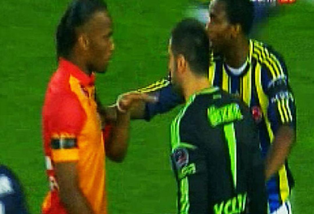 Drogba ile Volkan kapıştı!