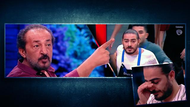 MasterChef'te tansiyon tavan yaptı! Çağatay Doğanoğlu Mehmet Şef'in üstüne yürüdü! Diskalifiye mi olacak? Karar Mehmet Şef'te
