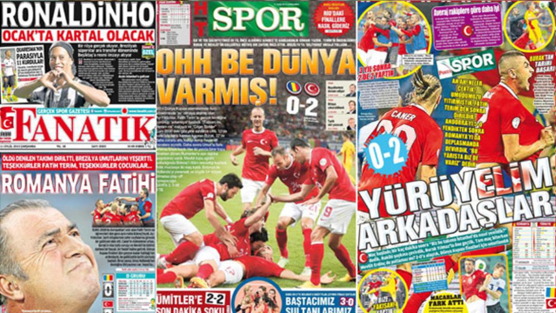 Sporun Manşetleri (11 Eyl&uuml;l 2013)