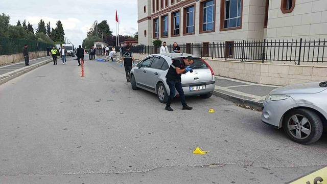 Yalova da adliye önünde silahlı saldırı 1
