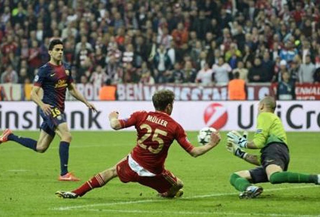 Bayern, Bar&ccedil;a'yı ezdi ge&ccedil;ti