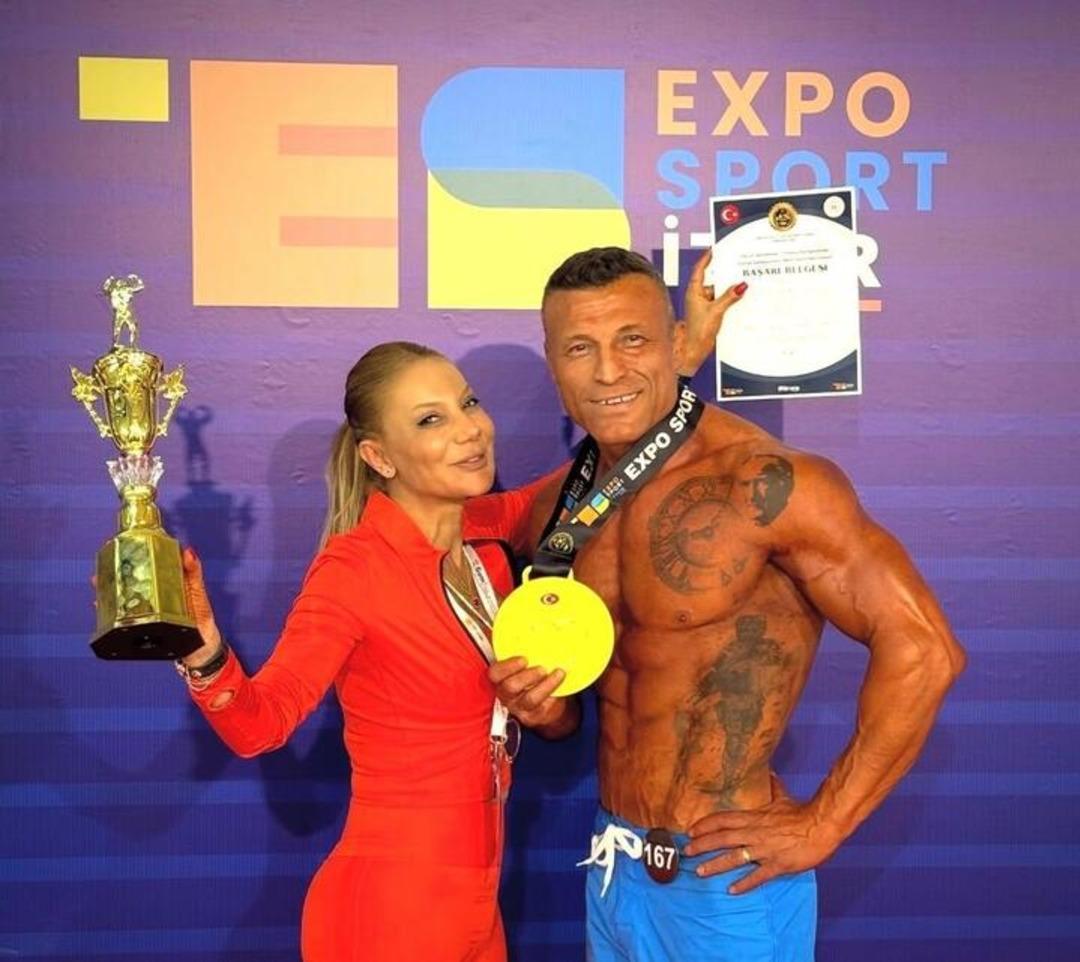 Bolu Emniyet Müdür Yardımcısı, vücut geliştirmede Türkiye şampiyonu oldu! 1