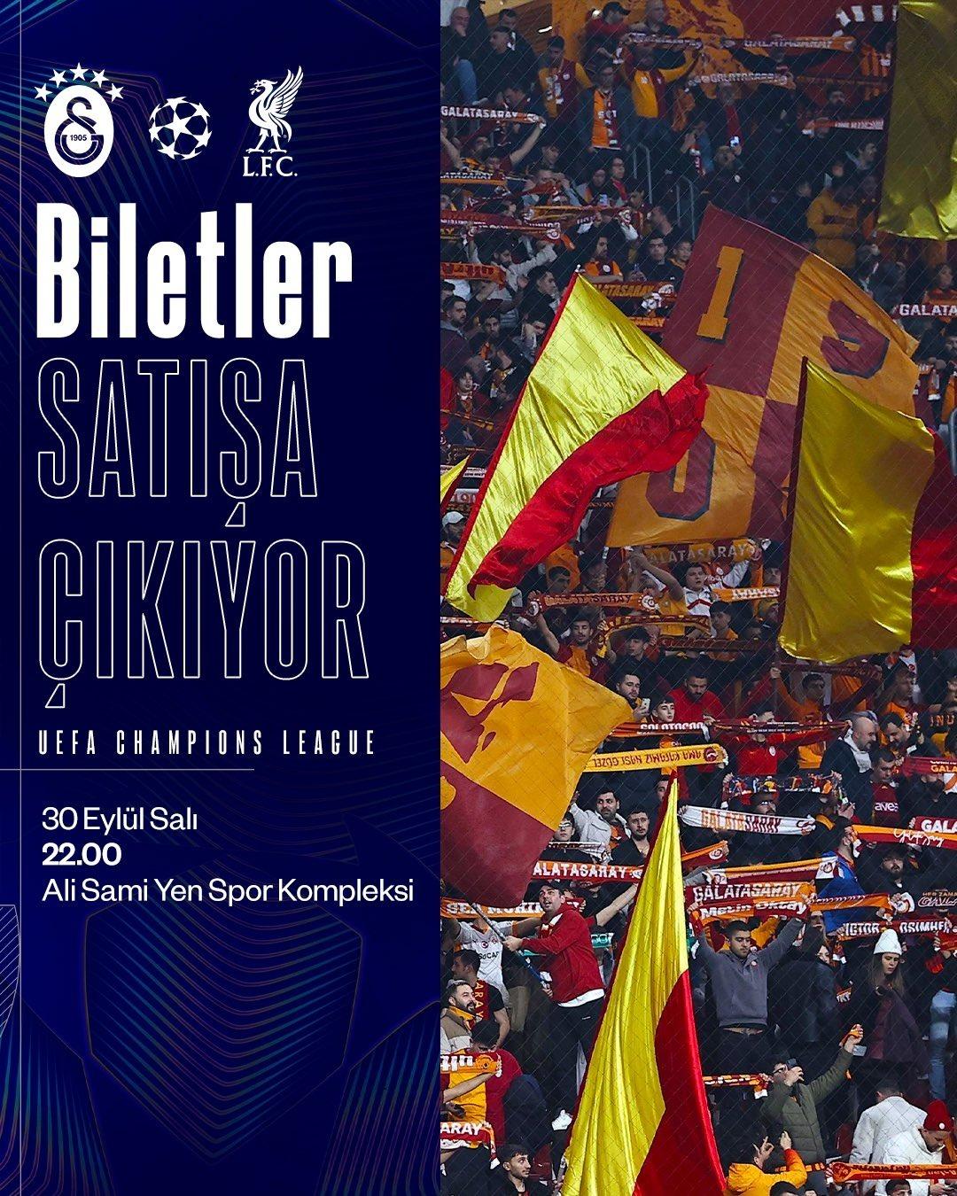 Galatasaray Şampiyonlar Ligi nde Rams Park da Liverpool ile karşılaşacak! Bu önemli maçın biletleri bir rekoru işaret ediyor... 2