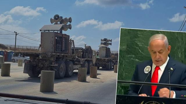 Dünya Netanyahu'yu protesto ederken konuşması Gazze'de dinletildi