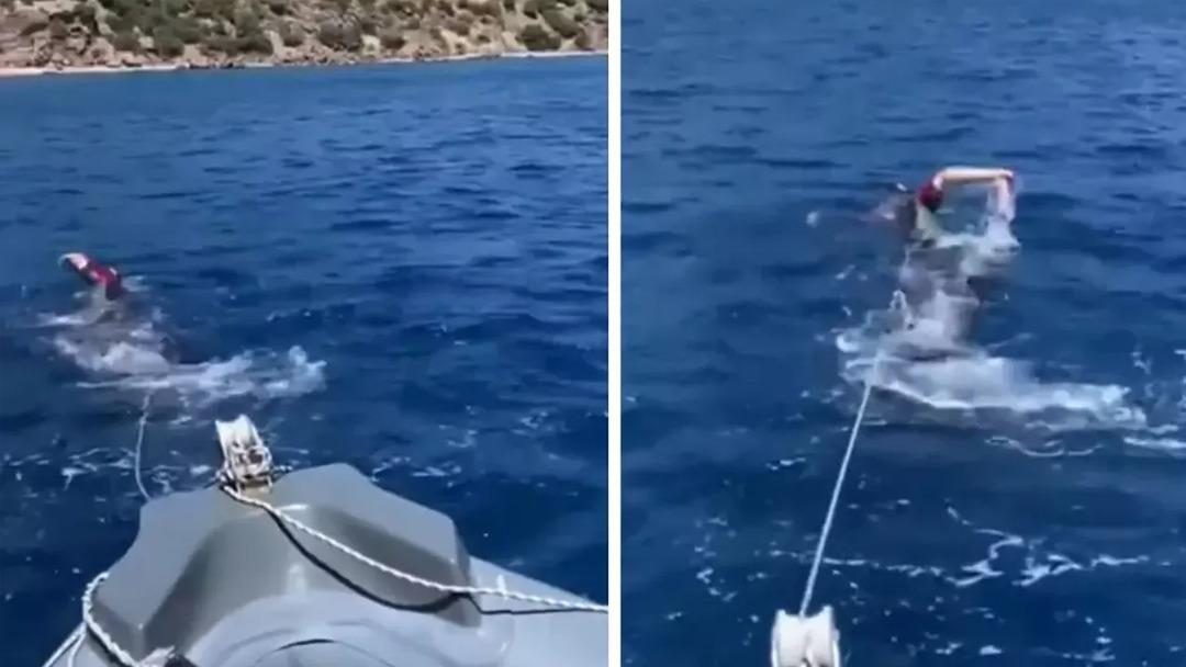 Sadettin Saran yüzerek çekmişti!  Başkanın çektiği bot  diyerek satışa çıkardı, fiyatı... 3