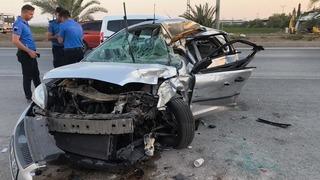 Adana’da feci kaza: 2 infaz koruma memuru öldü, 1 yaralı