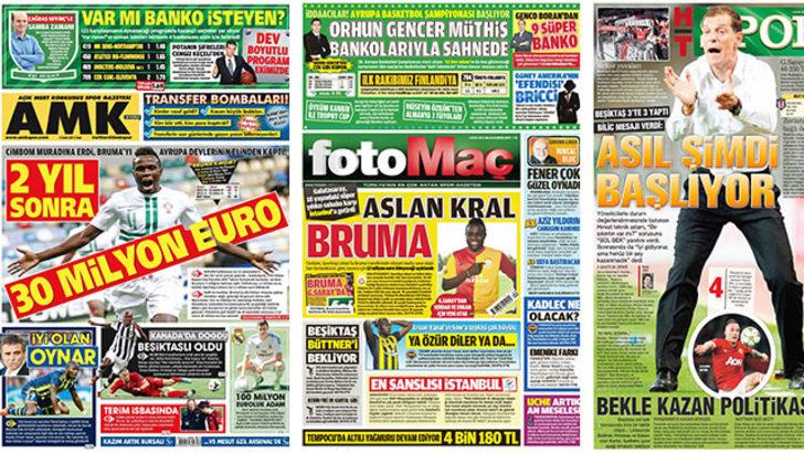 Sporun Manşetleri (3 Eylül 2013) G1