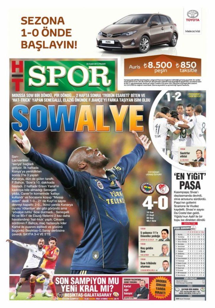 Sporun Manşetleri (22 Eylül 2013) G5