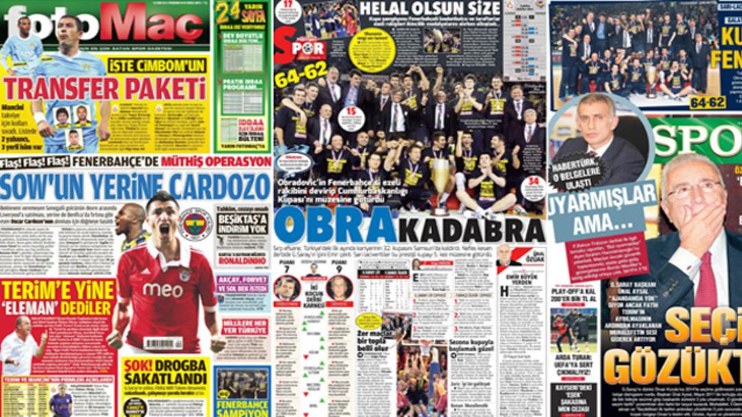 Sporun Manşetleri (10 Ekim 2013)