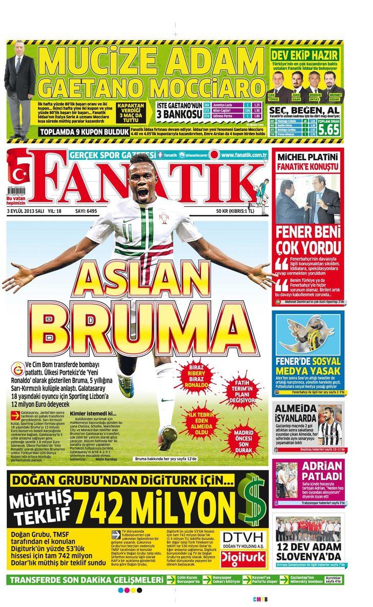 Sporun Manşetleri (3 Eylül 2013) G3