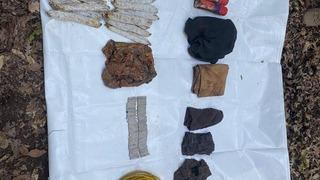 PKK'lı teröristlere ait depoda patlayıcı madde ve fünye ele geçirildi