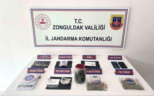 Zonguldak’ta uyuşturucu operasyonlarında bir şüpheli tutuklandı 1