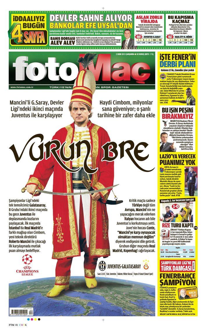 Sporun Manşetleri (1 Ekim 2013) G5