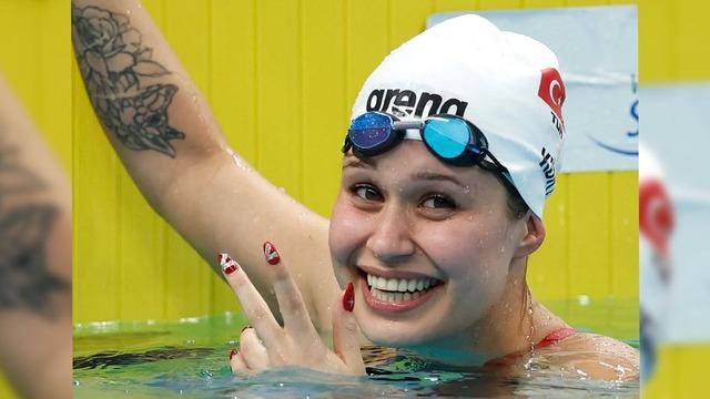  Milli yüzücü Defne Kurt dünyanın gündeminde! 7 günde 5 altın madalya kazandı…