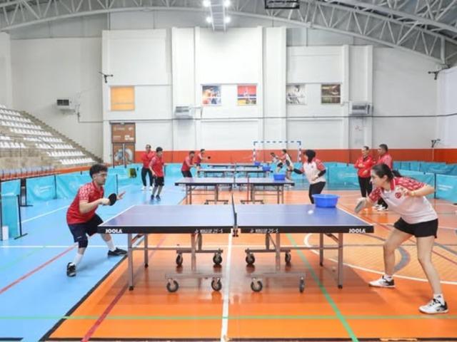 Masa Tenisi Milli Takımı, Sivas’ta kampa girdi