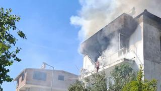 Köşk'teki ev yangını korkuttu: 2 çocuk dumandan etkilendi