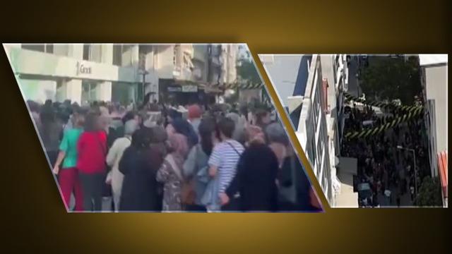 İndirim haberini duyan koştu, kuyruk aldı başını gitti... Manisa'da izdiham tehlikesi