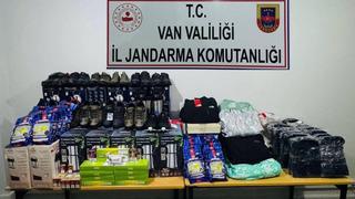 Yer: Van! 1 milyon liralık kaçak eşya ele geçirildi