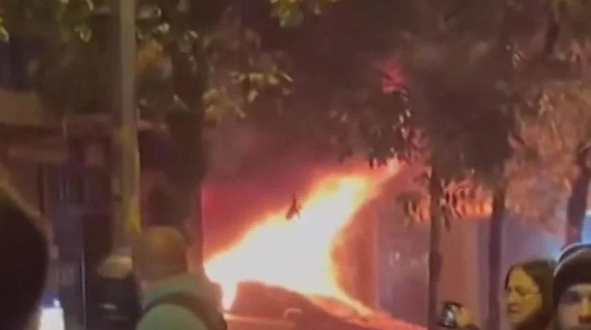 İstanbul'da korku dolu anlar! Önce yangın sonra patlama