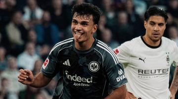 Can Uzun'un gol attığı maçta Eintracht Frankfurt, galibiyeti 6 golle aldı