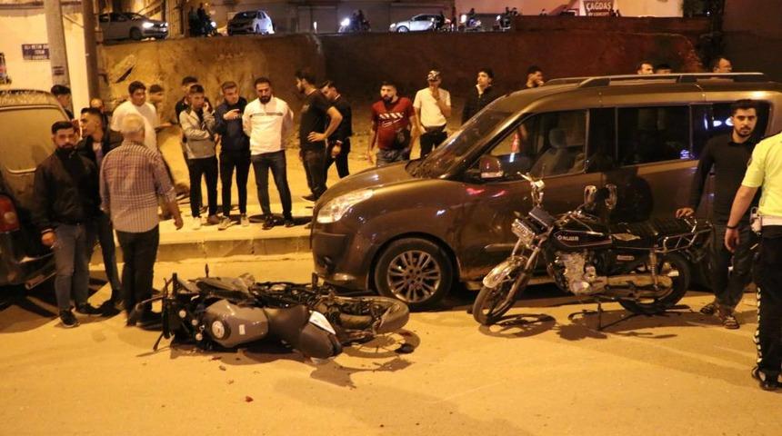 Kilis'te motosiklet kazası: 3 yaralı