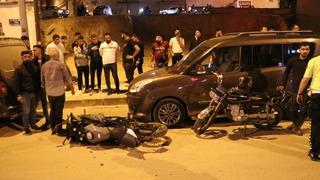 Kilis'te motosiklet kazası: 3 yaralı