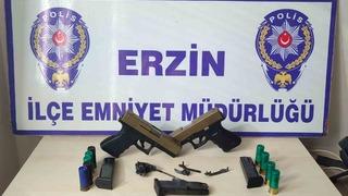 Erzin’de silah kaçakçılığı operasyonu: 2 tutuklama