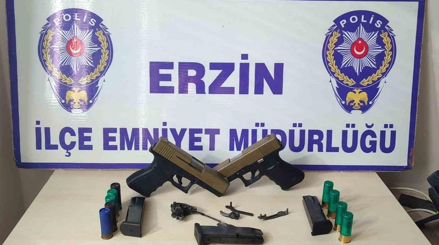Erzin’de silah kaçakçılığı operasyonu: 2 tutuklama